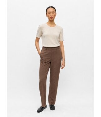 Object OBJLISA Straight Pant - Carafe Melange