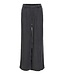 Object OBJFRAME Lisa Wide Pant Black Washed – Dames wide leg broek in denim look