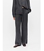 Object OBJFRAME Lisa Wide Pant Black Washed – Dames wide leg broek in denim look