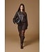 JDY JDYABBY Faux Leather Jacket Chocolate Torte – Bruine dames jas van imitatieleer