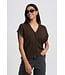 b.young BYMILLERS Button Vest Java Melange – Gebreid Damesvest met Knopen