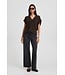 b.young BYMILLERS Button Vest Java Melange – Gebreid Damesvest met Knopen