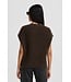 b.young BYMILLERS Button Vest Java Melange – Gebreid Damesvest met Knopen