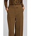 b.young BYDENOA Wide Pants Sepia – Damesbroek met Hoge Taille & Wijde Pijpen