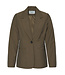 b.young BYDANTA CL Blazer 2 Sepia Melange – Elegante damesblazer met reverskraag