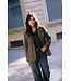 b.young BYDANTA CL Blazer 2 Sepia Melange – Elegante damesblazer met reverskraag