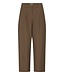 b.young BYDANTA Barrel Dart Pants Sepia Melange – Damesbroek met moderne barrel fit