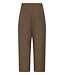 b.young BYDANTA Barrel Dart Pants Sepia Melange – Damesbroek met moderne barrel fit