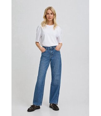 b.young BYKAJANE Straight Jeans - Mid Blue Denim