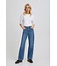 b.young BYKAJANE Straight Jeans Mid Blue Denim – Damesjeans met rechte pijpen