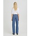 b.young BYKAJANE Straight Jeans Mid Blue Denim – Damesjeans met rechte pijpen