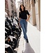 b.young BYKAJANE Straight Jeans Mid Blue Denim – Damesjeans met rechte pijpen