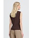 b.young BYOTARI Slipover Java – Mouwloos dames vest met knopen