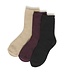 b.young BYVILAINE Sock Box 3 – 3-pack damessokken met glitter