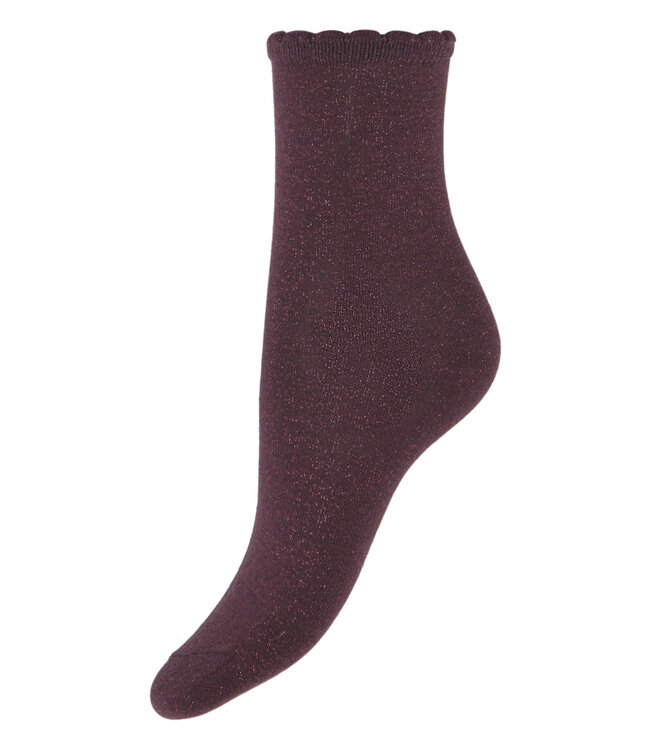 b.young BYVILAINE Sock Box 3 – 3-pack damessokken met glitter