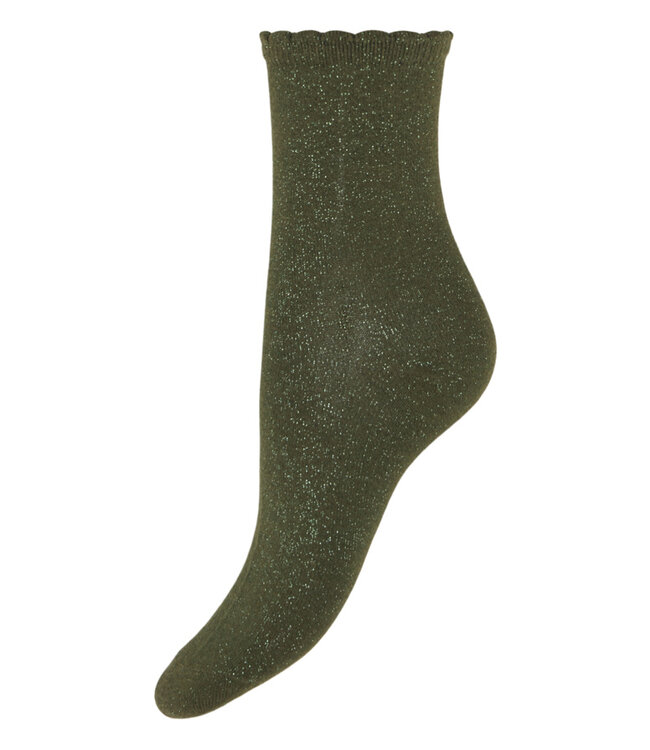b.young BYVILAINE Sock Box 3 – 3-pack damessokken met glitter