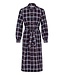 b.young BYFLANNY Shirt Dress Fig Check – Geruite katoenen midi hemdjurk