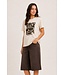 b.young BYSOBBE Printed T-Shirt Birch – Dames T-shirt met grafische print