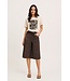 b.young BYSOBBE Printed T-Shirt Birch – Dames T-shirt met grafische print