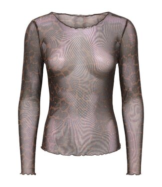 JDY JDYELSA New Life O-Neck Top - Coffee Bean LEO