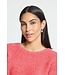 ICHI IHSARISA Pullover Fruit Dove – Dames bouclé trui relaxed fit
