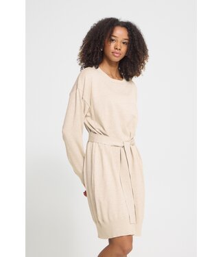 ICHI IHLULS Dress - Oatmeal Melange