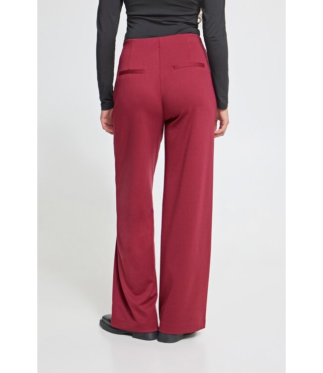 ICHI IHKATE Wide Pant 2 Rhododendron – Dames wide leg pantalon