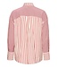 ICHI IHLOURI Shirt Rhododendron/White Stripe – Gestreepte damesblouse