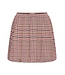 ICHI IHKATE Checkit Skirt Big Check – Geruite damesrok met plooien