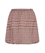 ICHI IHKATE Checkit Skirt Big Check – Geruite damesrok met plooien