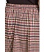 ICHI IHKATE Checkit Skirt Big Check – Geruite damesrok met plooien