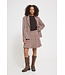 ICHI IHKATE Checkit Skirt Big Check – Geruite damesrok met plooien