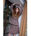 ICHI IHKATE Checkit Skirt Big Check – Geruite damesrok met plooien