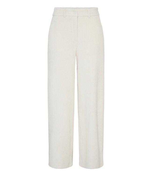 ICHI ICHI IHTAMARY Pant Birch – Dames corduroy broek met wijde pijpen