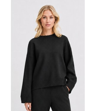 b.young BYOTARI Jumper 3 - Meteorite/Black