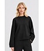 b.young b.young BYOTARI Jumper 3 Meteorite/Black – Donkere damestrui met losse pasvorm