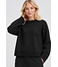 b.young b.young BYOTARI Jumper 3 Meteorite/Black – Donkere damestrui met losse pasvorm