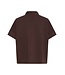 b.young b.young BYPUSTI V-Neck Vest Java – Bruine dames top met V-hals