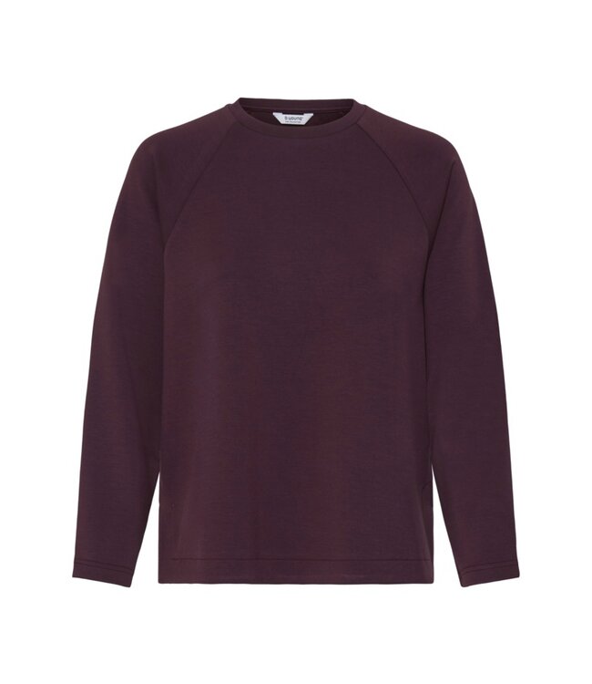b.young b.young BYPUSTI Raglan Pull Fudge – Zachte dames pull met raglanmouwen