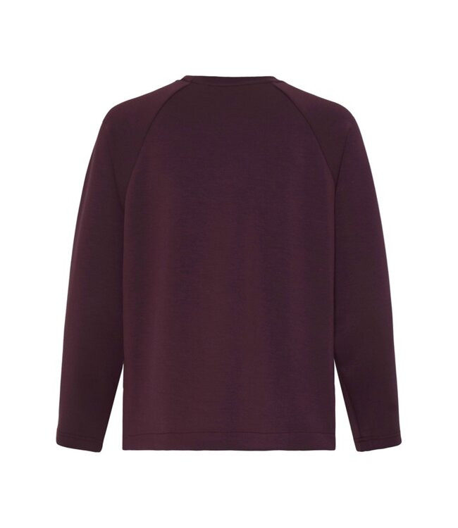b.young b.young BYPUSTI Raglan Pull Fudge – Zachte dames pull met raglanmouwen