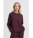 b.young b.young BYPUSTI Raglan Pull Fudge – Zachte dames pull met raglanmouwen