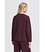b.young b.young BYPUSTI Raglan Pull Fudge – Zachte dames pull met raglanmouwen