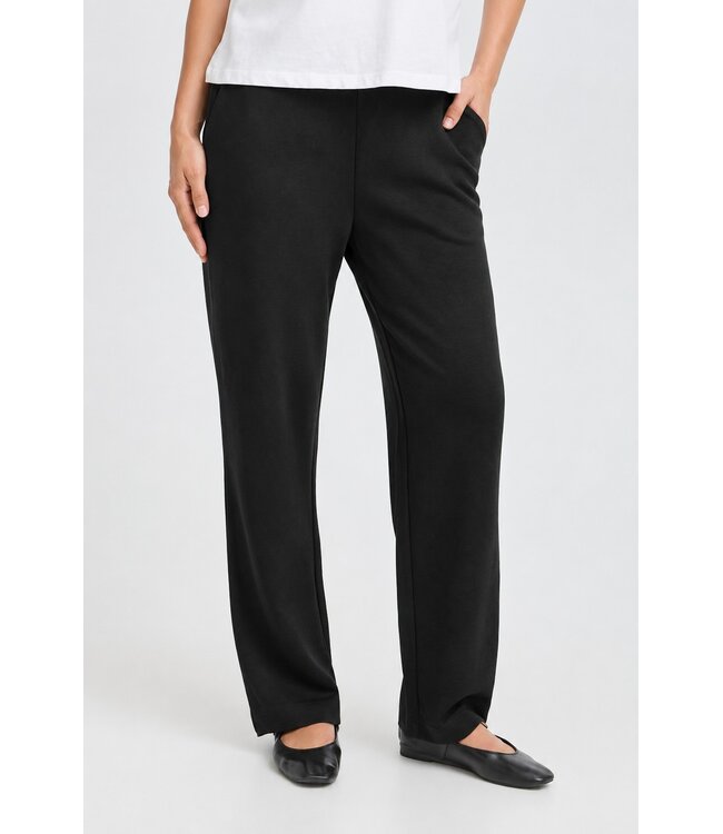 b.young b.young BYPUSTI Straight Pants Meteorite – Dames broek met rechte pijpen