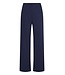 ICHI ICHI IHKATE Wide Pant 2 Maritime Blue – Dames broek met wijde pijpen