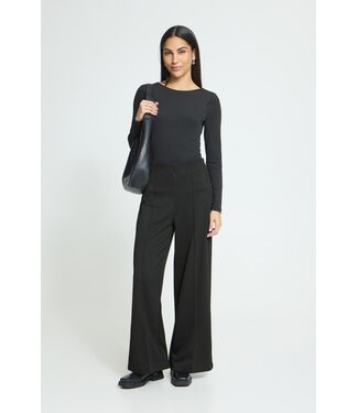 ICHI IHKATE Twillish Wide Pant - Rosin-Black / Green