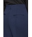 ICHI ICHI IHKATE Twillish Wide Pant Maritime Blue/Black – Blauwe--Zwart gestreepte broek met wijde pijpen