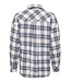 JDY JDYMAUVE Check Loose Shirt Bijou Blue Check – Geruit dameshemd