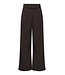 JDY JDYGEGGO Corduroy Pant Coffee Bean – Bruine ribfluwelen broek met wijde pijpen