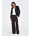JDY JDYGEGGO Corduroy Pant Coffee Bean – Bruine ribfluwelen broek met wijde pijpen