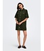 JDY JDYSHIRAZ Button Dress Forest Night – Groene corduroy overhemdjurk